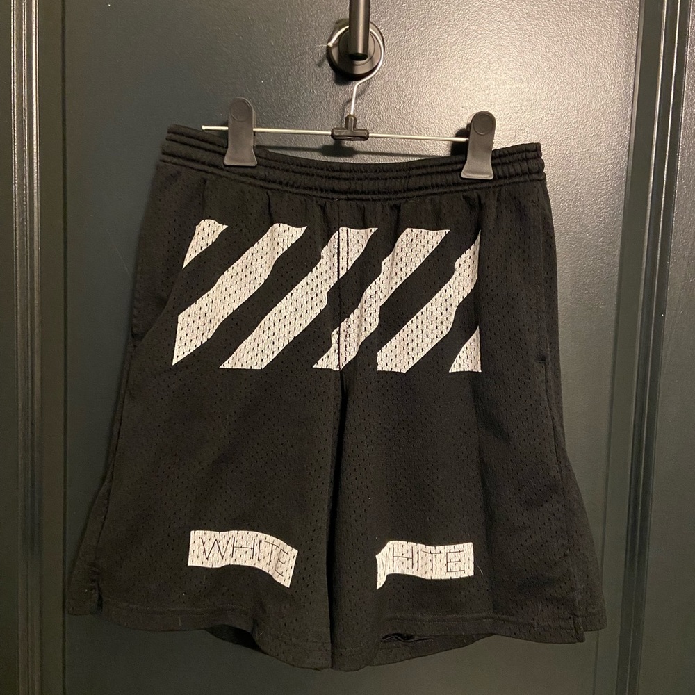 100% authentic Off-white mens shorts